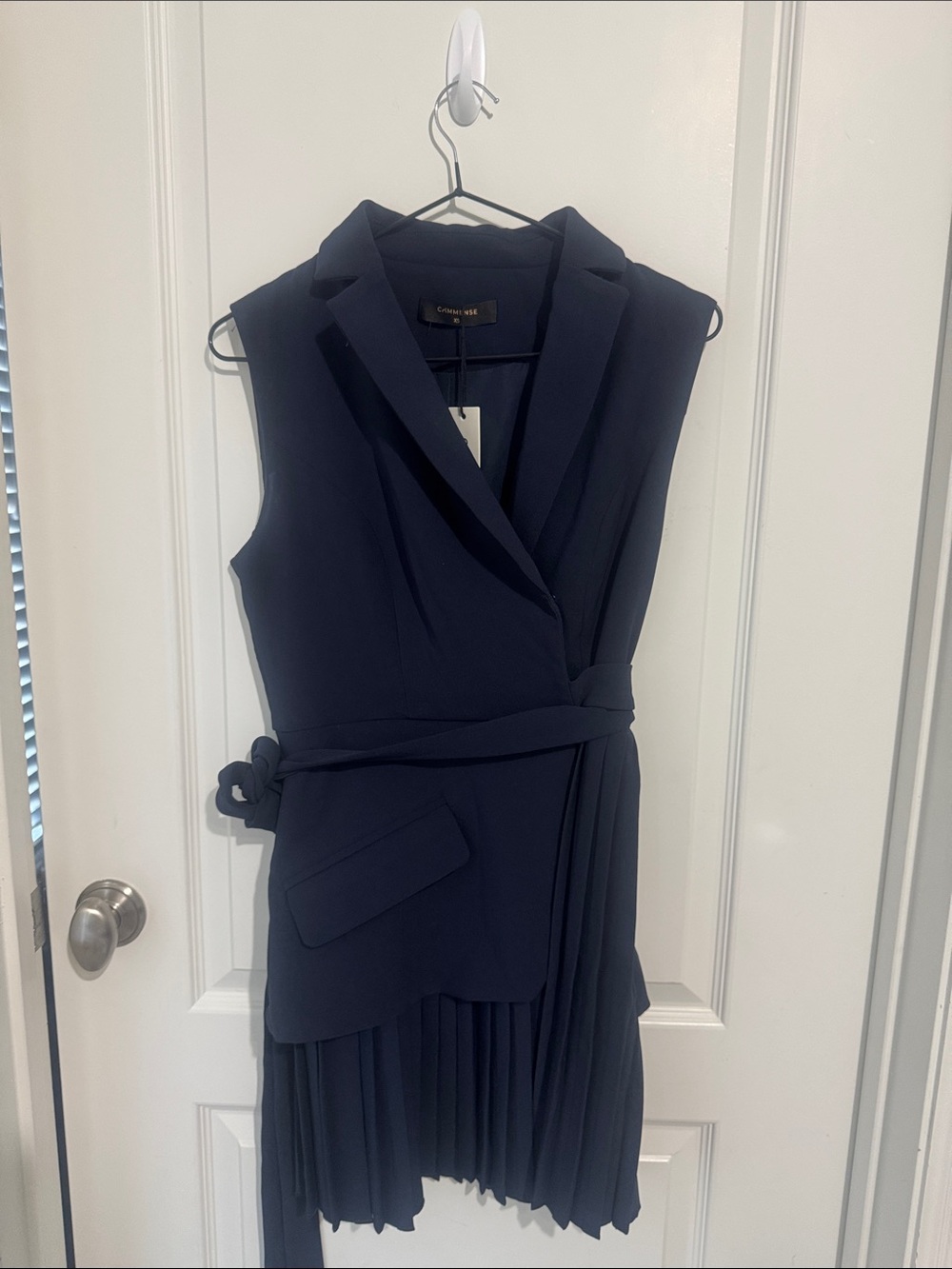 Commense Dress with Pleated Skirt x small will fit small